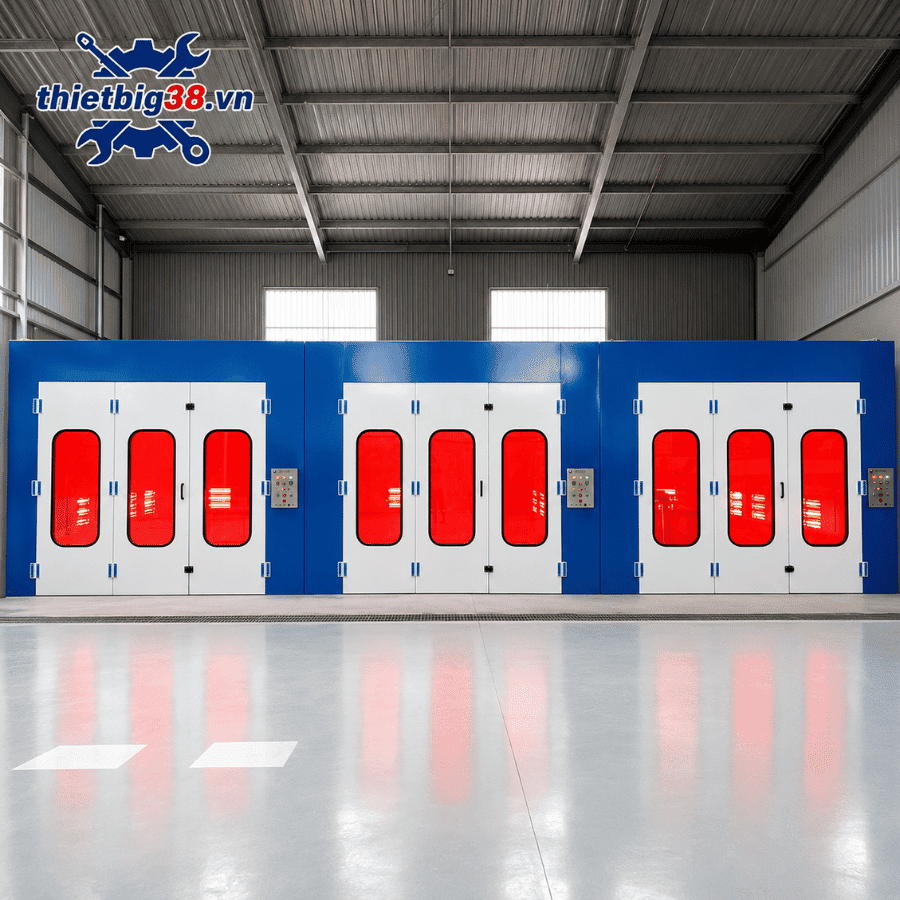 Hệ thống sấy Hồng ngoại 30KW phòng sơn ô tô