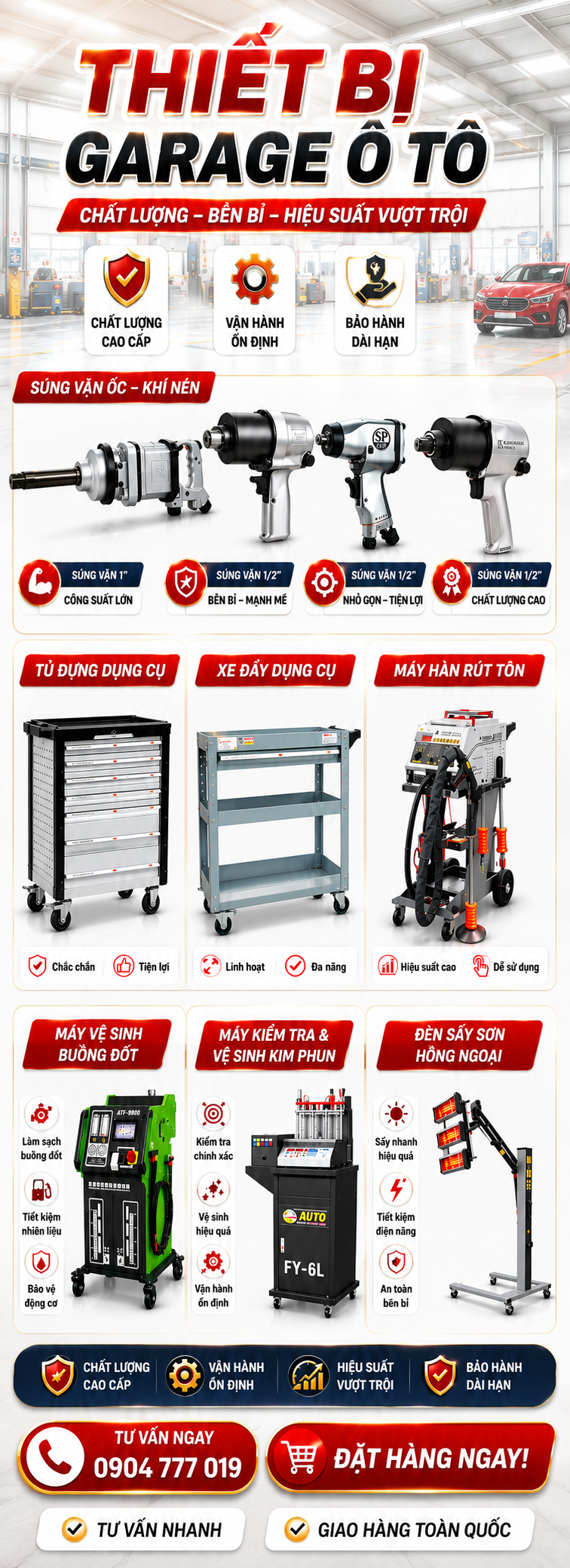 Thiết bị garage ô tô
