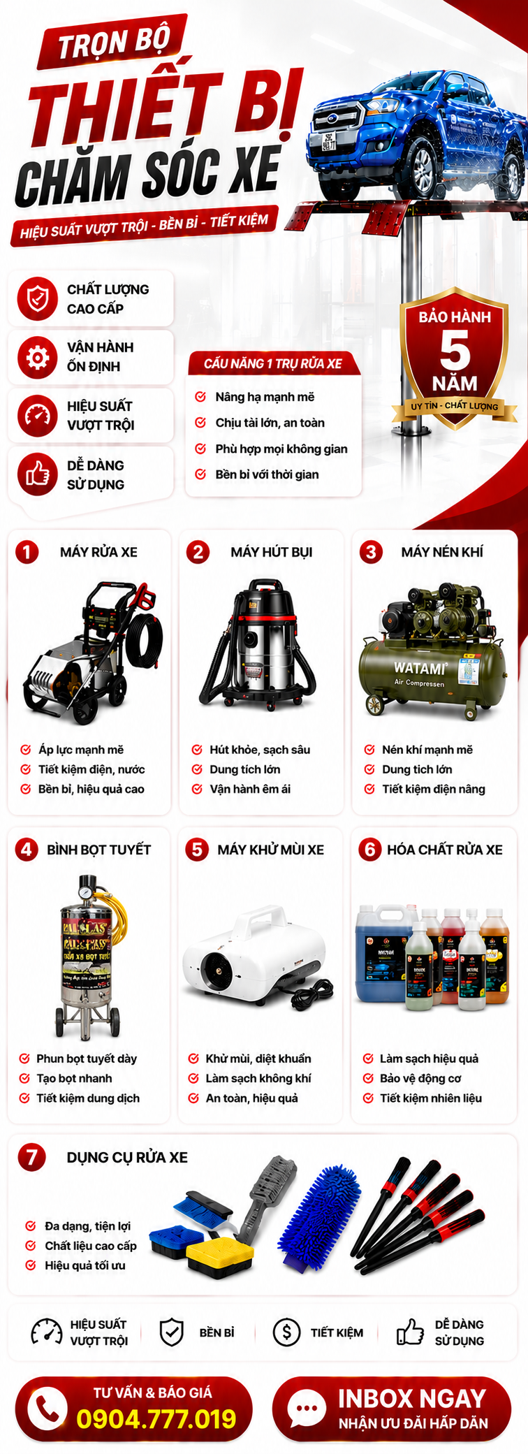 Thiết bị rửa xe