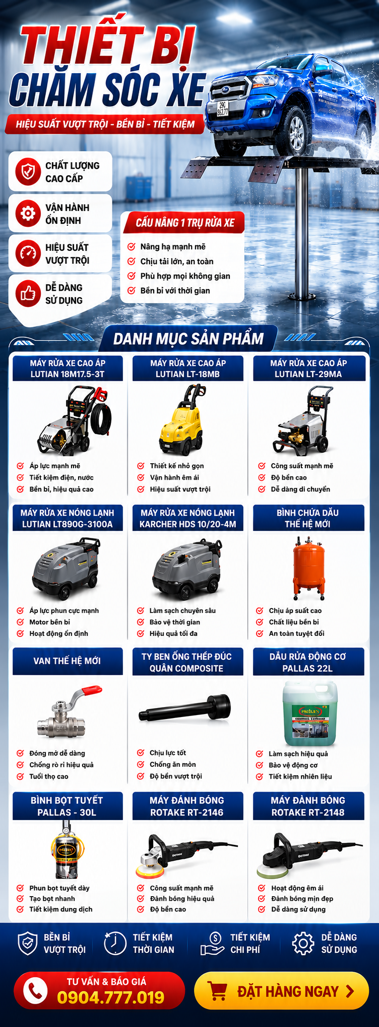 Thiết bị rửa xe