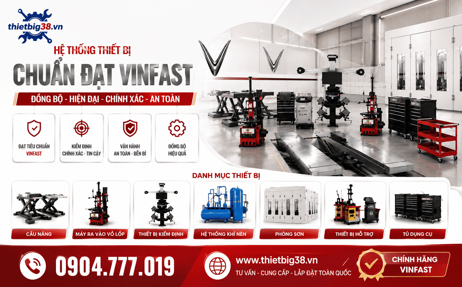 HỆ THỐNG THIẾT BỊ VINFAST