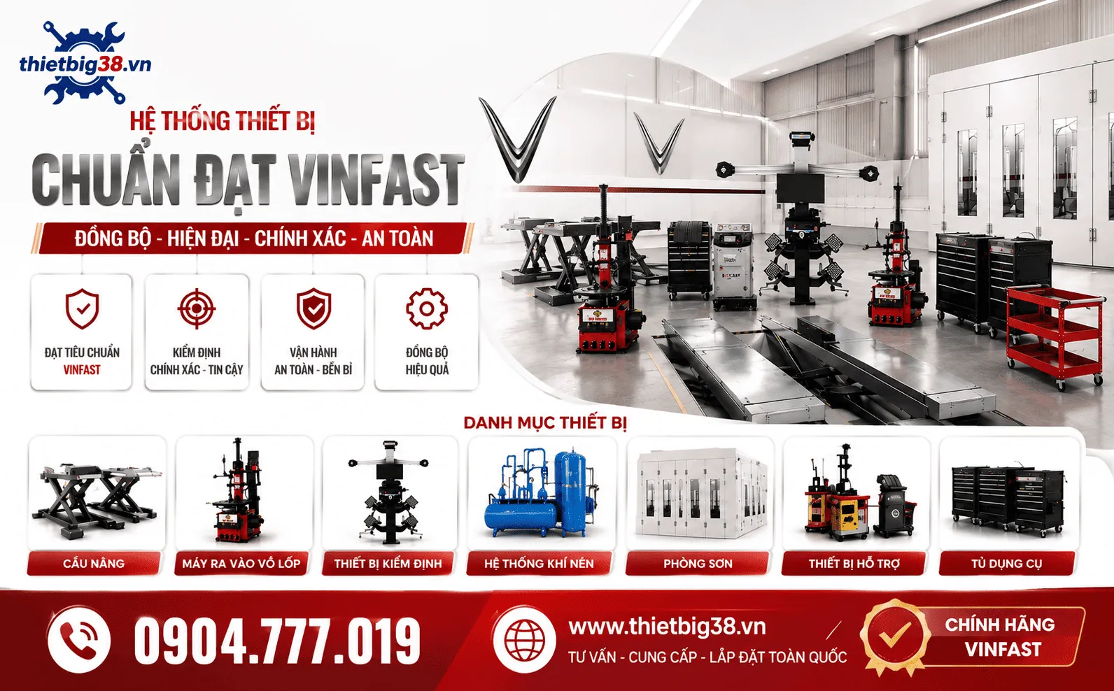 HỆ THỐNG THIẾT BỊ VINFAST