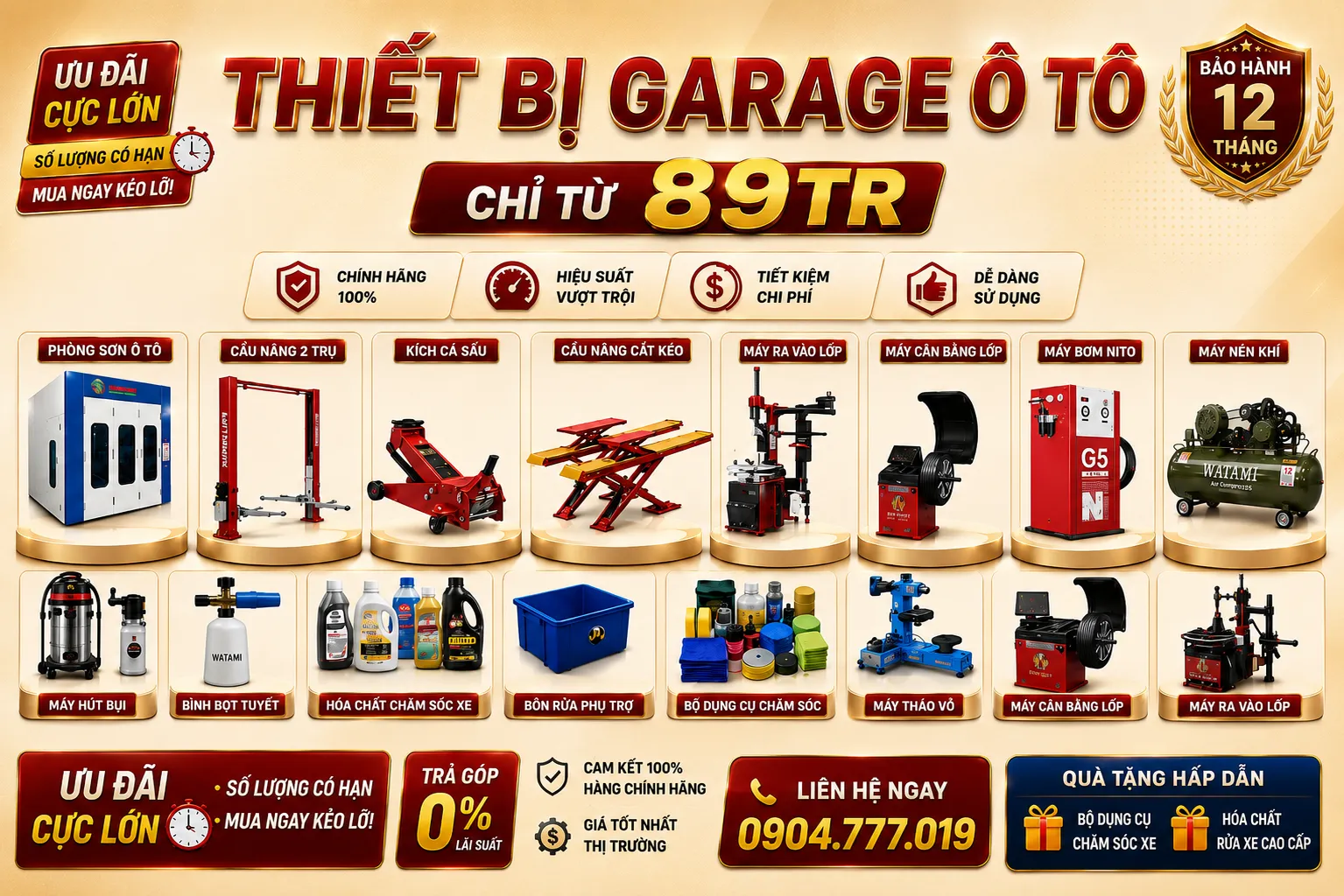 THIẾT BỊ LÀM LỐP
