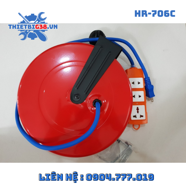 Cuộn dây điện tự rút Dài 10M TLT AIRTOOL HR-706C