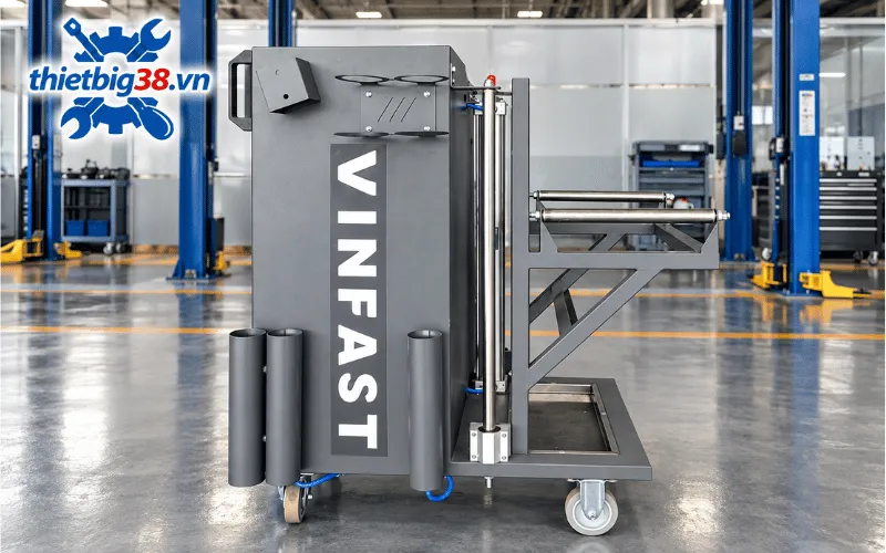 Bàn giao 4 xe bảo dưỡng nhanh VinFast cho Xưởng Dịch vụ Hạnh Phúc tại Bến Cát