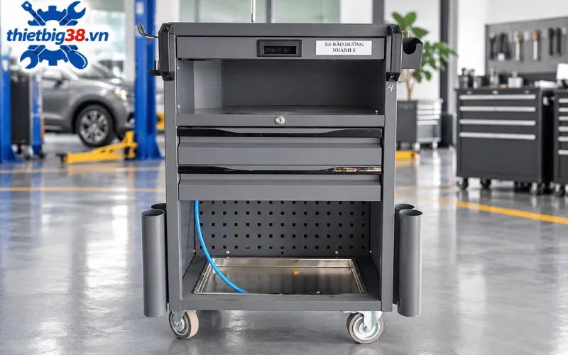 Bàn giao 4 xe bảo dưỡng nhanh đạt chuẩn VinFast cho Xưởng Dịch vụ Hạnh Phúc tại Bến Cát