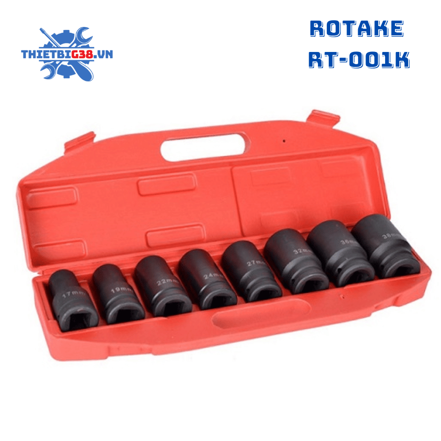 Bộ tuýp dài mở bulong 3/4” 8 chi tiết RT-001K