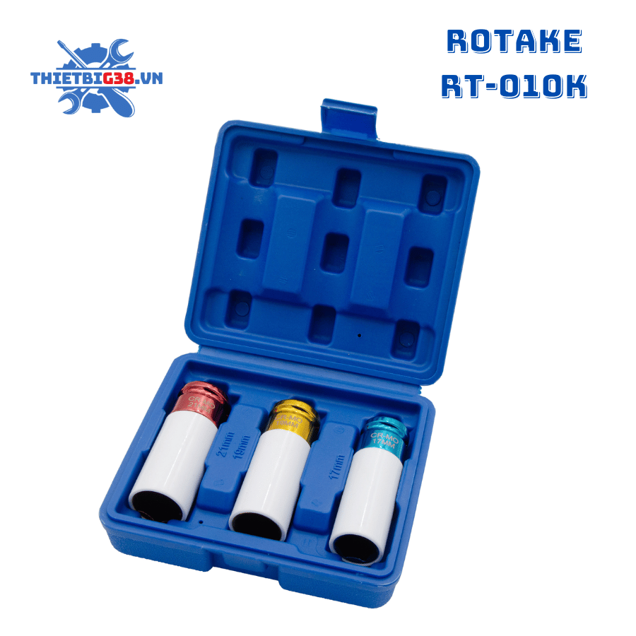 Bộ tuýp vỏ bọc nhựa vặn bulong 1/2” 3 chi tiết RT-010K
