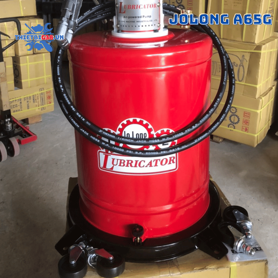 Thiết bị bơm mỡ bò bằng khí nén Jolong A65G