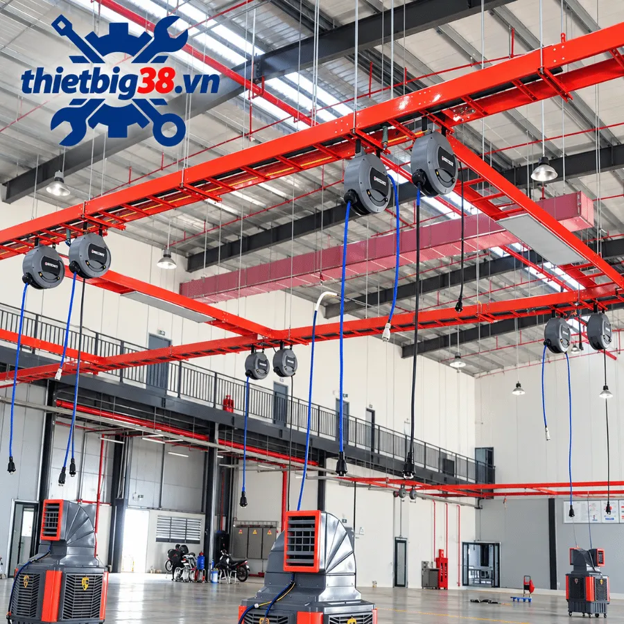 Cuộn dây khi nén tự rút dài 10M Sankos SHS-210Z