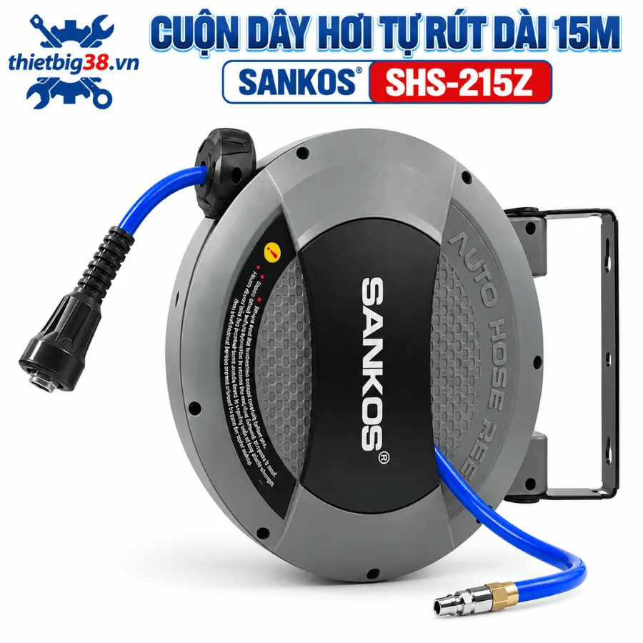 Cuộn dây hơi tự rút dài 15M Sankos SHS-215Z