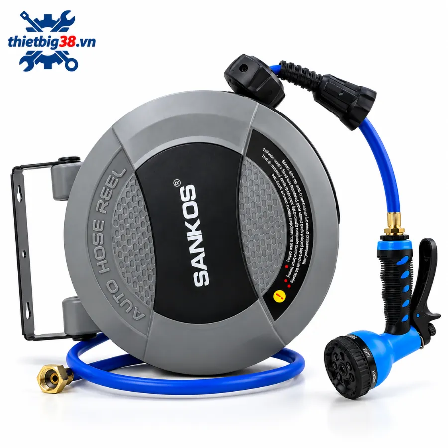 Cuộn dây nước tự rút 10m Sankos SWR-415P