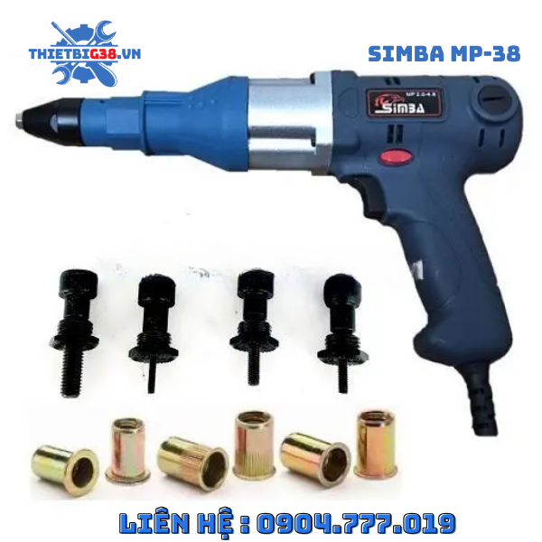 Súng rút ốc tán điện Simba MP38