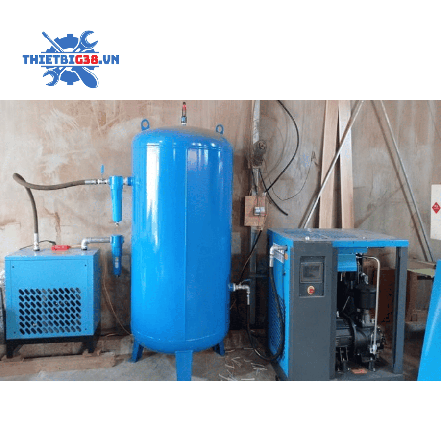 Hệ thống khí nén 7.5kw biến tần IWATAMI