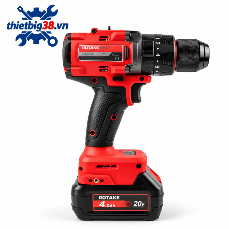Máy khoan cầm tay 1/2 inch hoạt động bằng pin ROTAKE D2H-40D