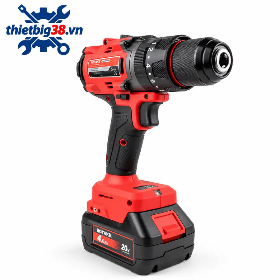 Máy khoan cầm tay 1/2 inch hoạt động bằng pin ROTAKE D2H-40D