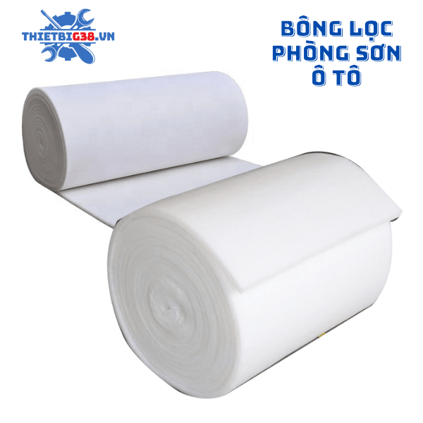 Bông lọc trần phòng sơn ô tô - Dài 20M