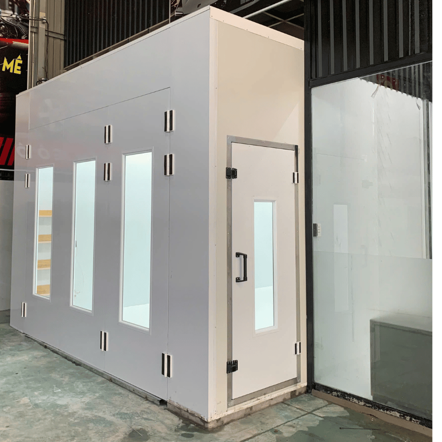 Phòng Sơn Nhanh 1 Quạt Hút 4KW – Giải Pháp Tiết Kiệm, Công Suất Cao Cho Xưởng Sơn Ô Tô