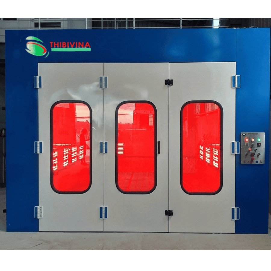 Phòng Sơn Sấy Hồng Ngoại 1 Quạt 5.5KW