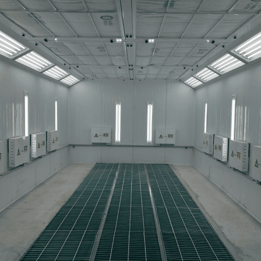 Phòng sơn sấy hồng ngoại 1 quạt 4KW