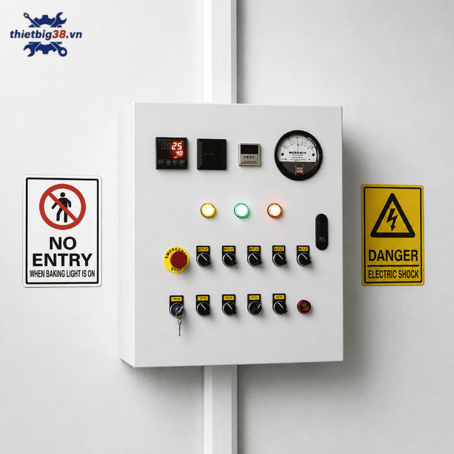 Phòng sơn sấy ô tô hồng ngoại âm sàn 2 quạt 7.5KW có 3 sàn Grating W0407-21530-3