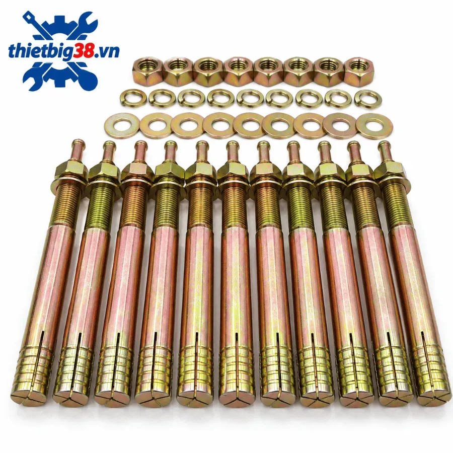 Tắc kê đinh nở sắt lắp cầu nâng ô tô M18X160mm Ravagi lift M18X160mm