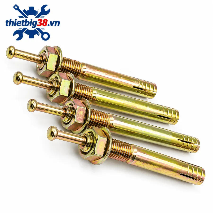 Tắc kê đinh nở sắt M18x200 lắp chân cầu nâng ô tô 2 trụ