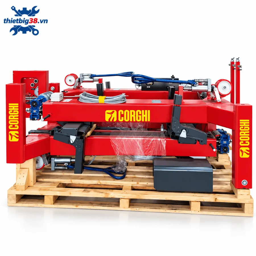 Cầu nâng 4 trụ độc lập 5.5 tấn/1 trụ cho Corghi ERCO-LE55