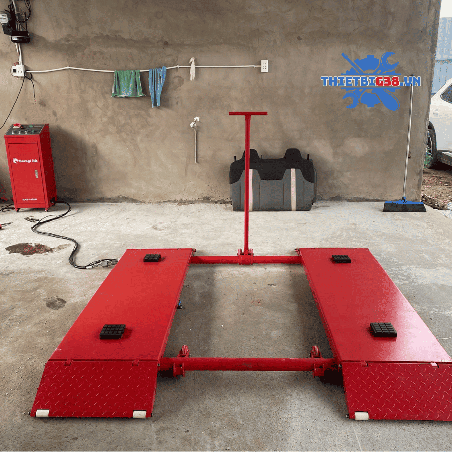Cầu Nâng Cắt Kéo Di Động 3 Tấn RAVAGI LIFT RAV-1450N Công Nghệ Italia