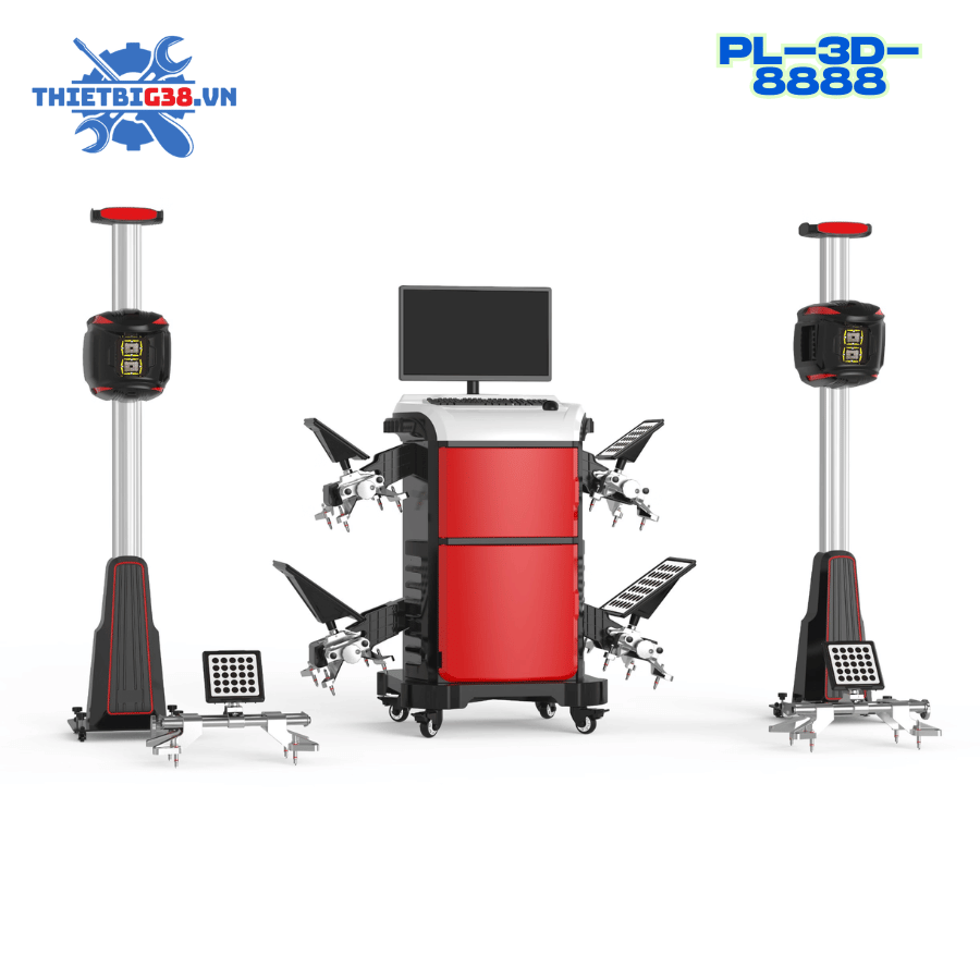 Thiết bị kiểm tra góc đặt bánh xe 3D cho xe buýt PL-3D-8888