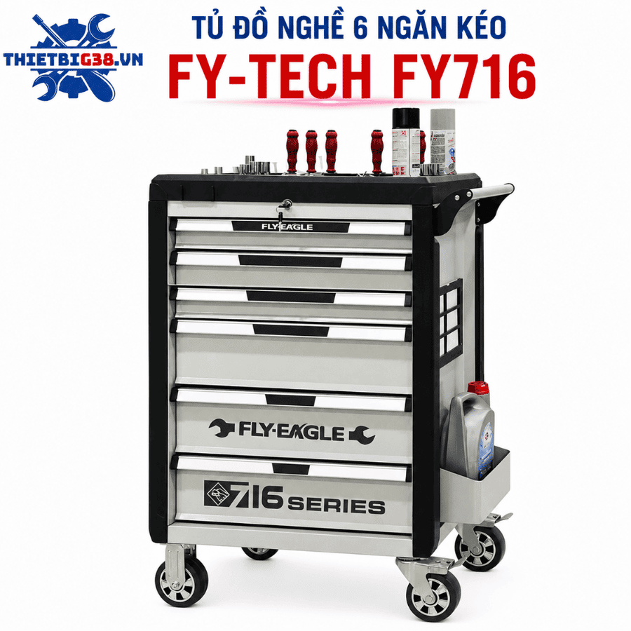 Tủ đồ nghề 6 ngăn kéo FY-TECH FY716