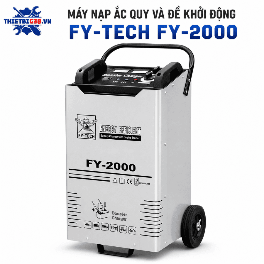 Máy nạp ắc quy và đề khởi động FY-TECH FY-2000