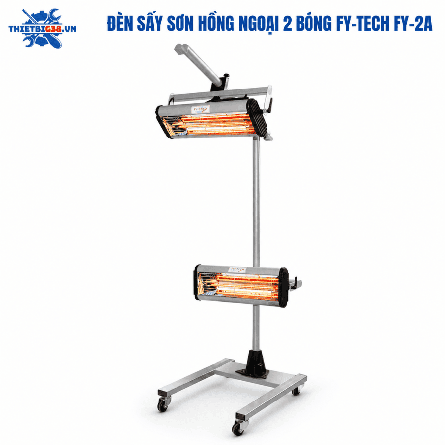 Đèn sấy sơn hồng ngoại 2 bóng FY-TECH FY-2A