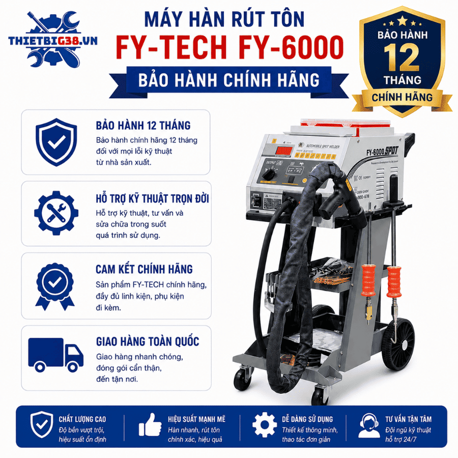 Máy hàn rút tôn FY-TECH FY-6000