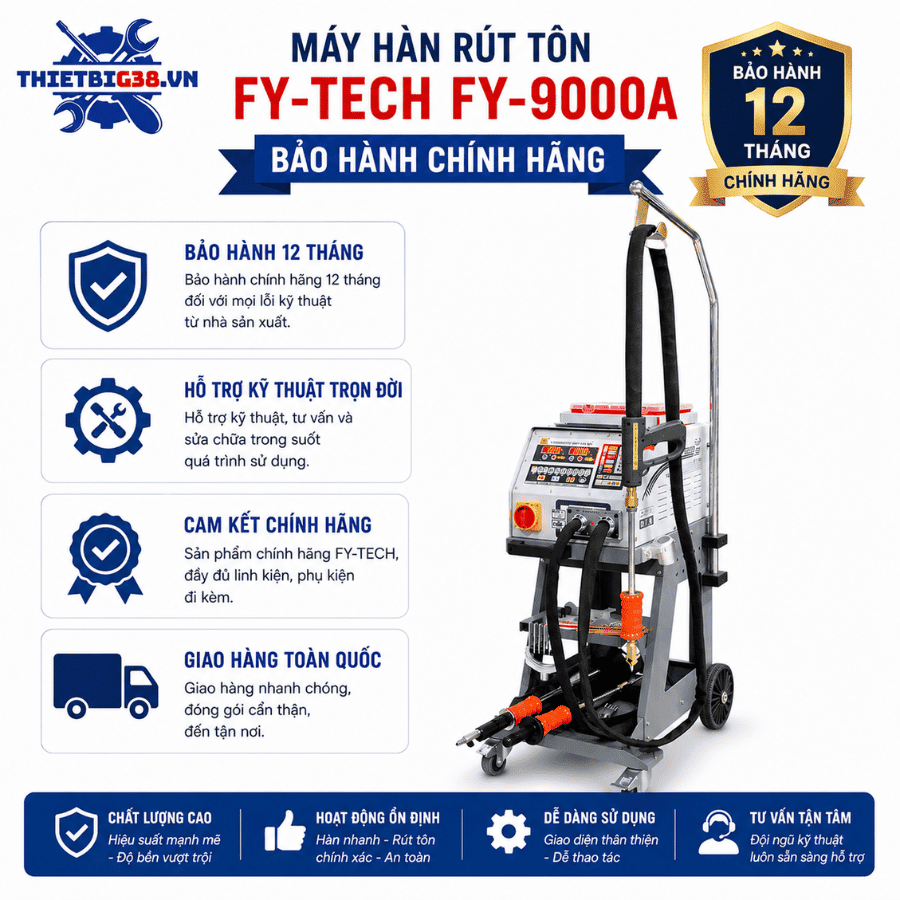 Máy hàn rút tôn FY-TECH FY-9000A