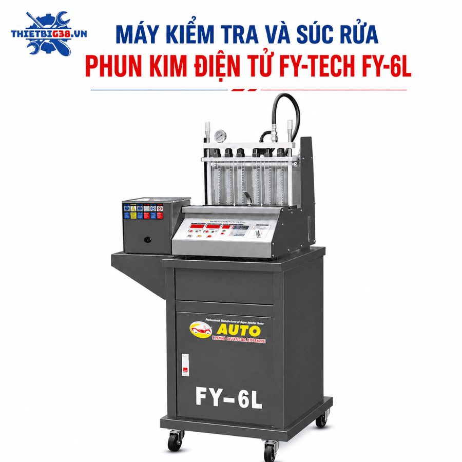 Máy kiểm tra và súc rửa phun kim điện tử FY-TECH SE-6