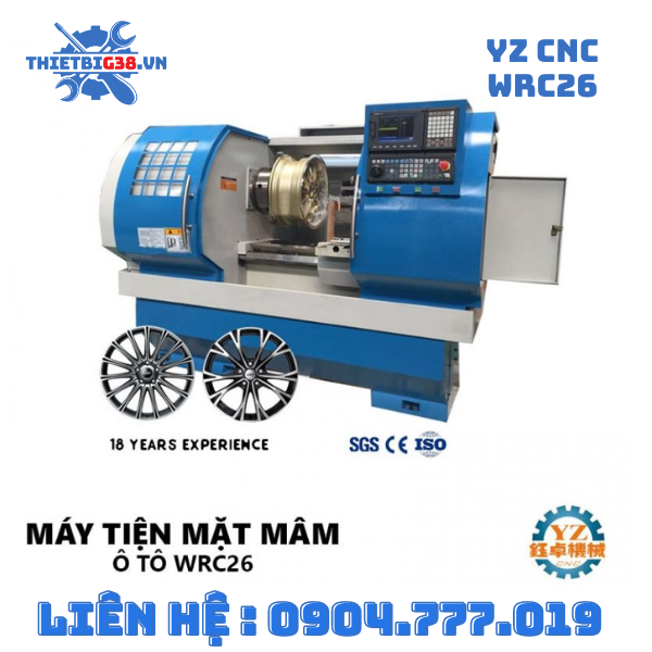 Máy tiện mâm xe Ô Tô YZ CNC WRC26