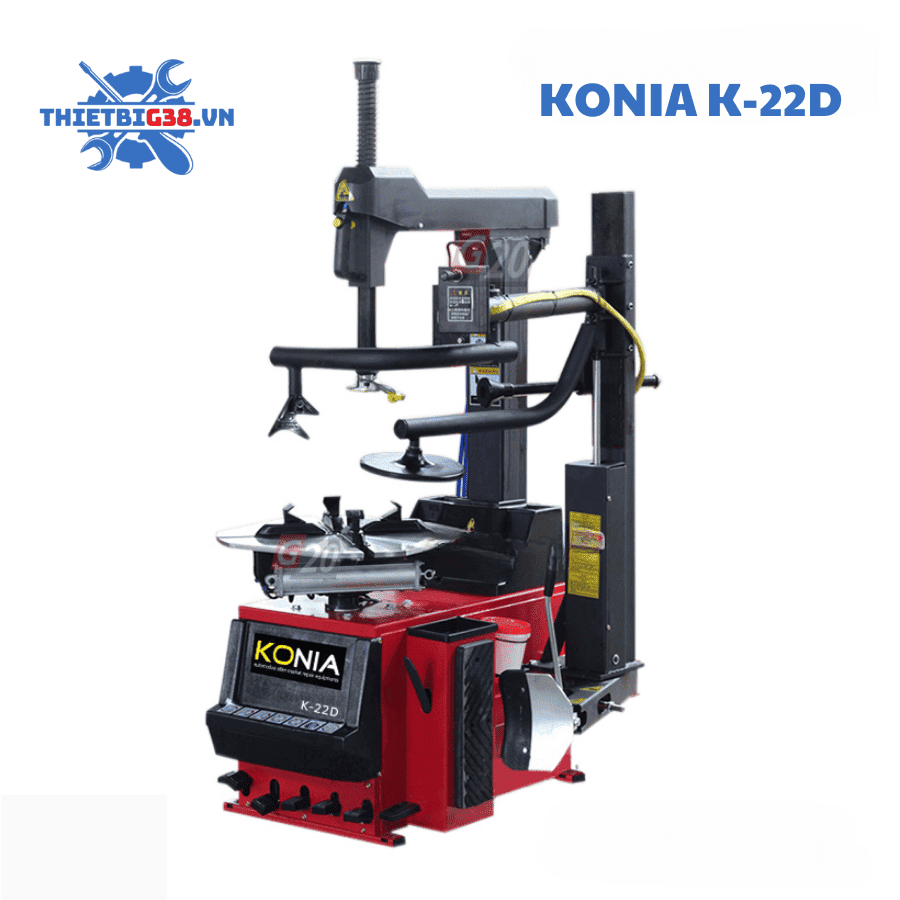 Máy ra vào lốp xe con, cần gật gù Konia K-22D