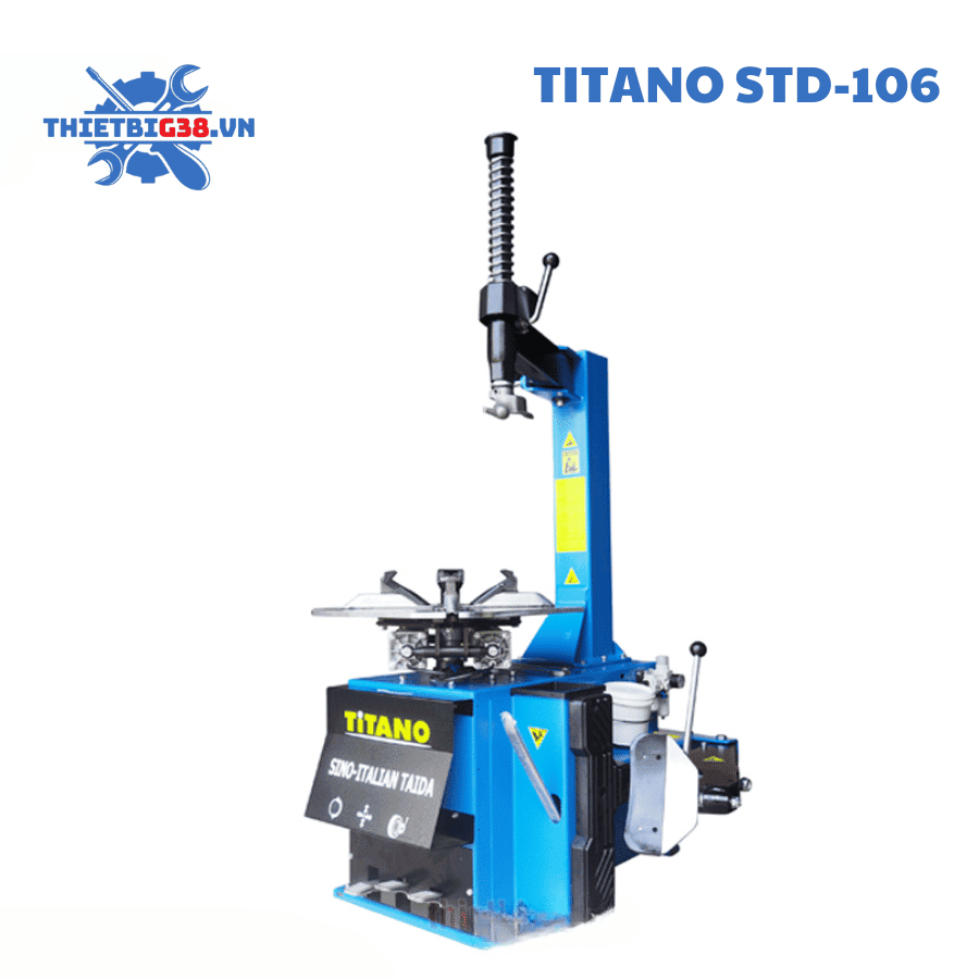 Máy ra vào vỏ ô tô liên doanh Ý Titano STD-106 – Mâm 10-21 inch