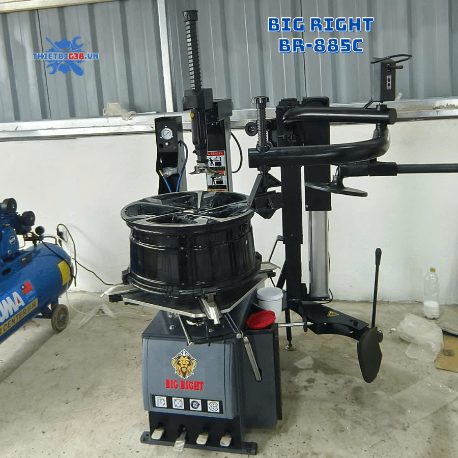 Máy Ra Vào Lốp Ô Tô BIGRIGHT BR-885C  + Tay Càng HP2