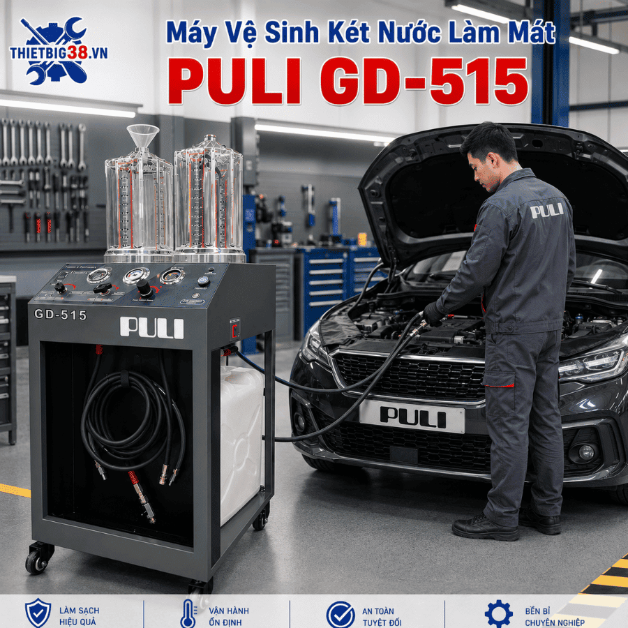 Máy vệ sinh két nước làm mát PULI GD-515