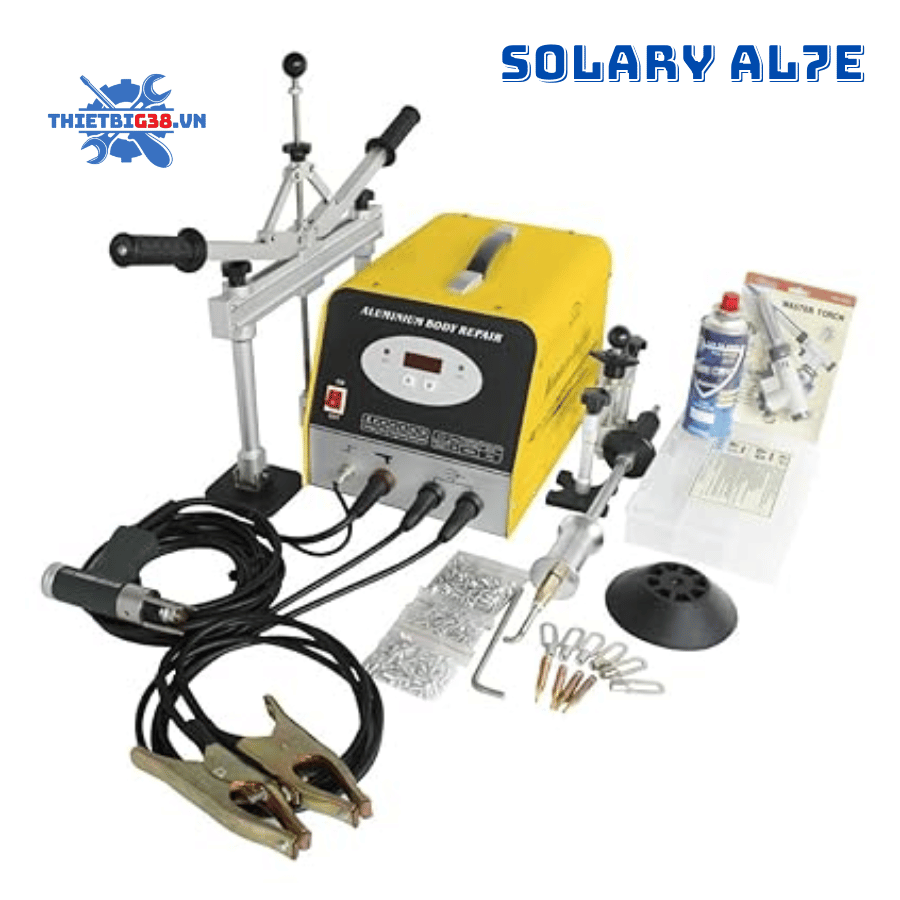 Máy Hàn Giật Nhôm Solary AL7E – Hàn Bulong Nhôm Ø3–8mm, Đầy Đủ Phụ Kiện