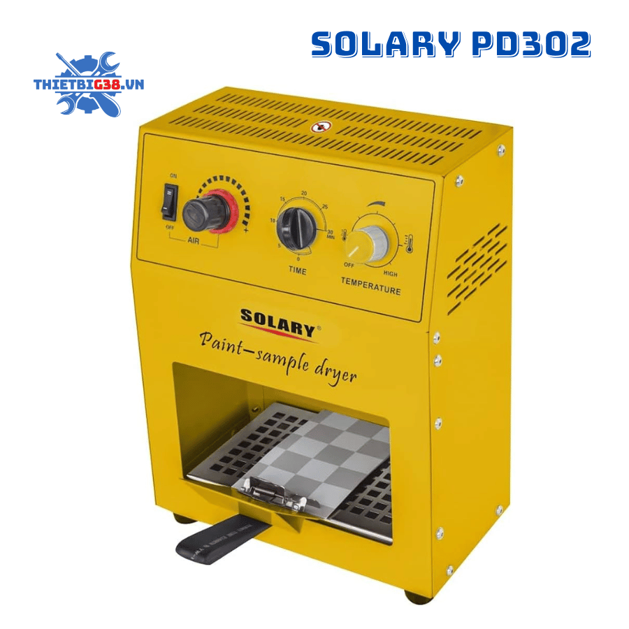 Máy Sấy Thẻ Sơn Solary PD302 – Thiết Bị Sấy Khô Thẻ Thử Màu Sơn Nhanh Chóng
