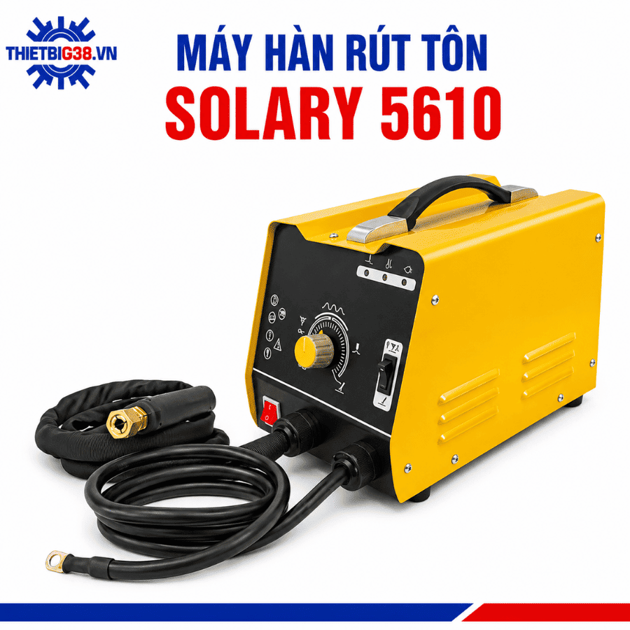Máy Hàn Rút Tôn Solary 5610 chính hãng, đầy đủ phụ kiện