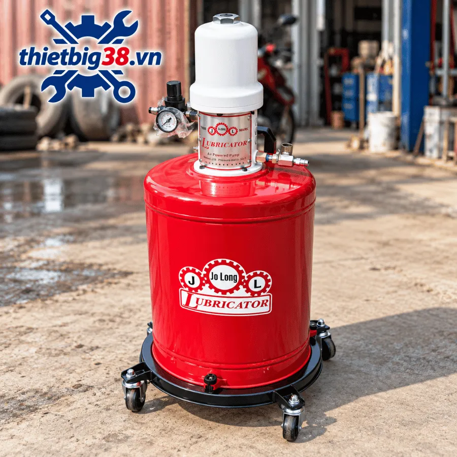 Thiết bị bơm mỡ bò bằng khí nén Jolong A65G