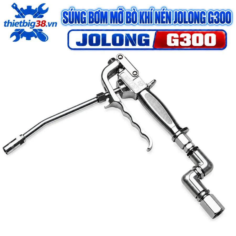 Súng bơm mỡ bò Jolong G300