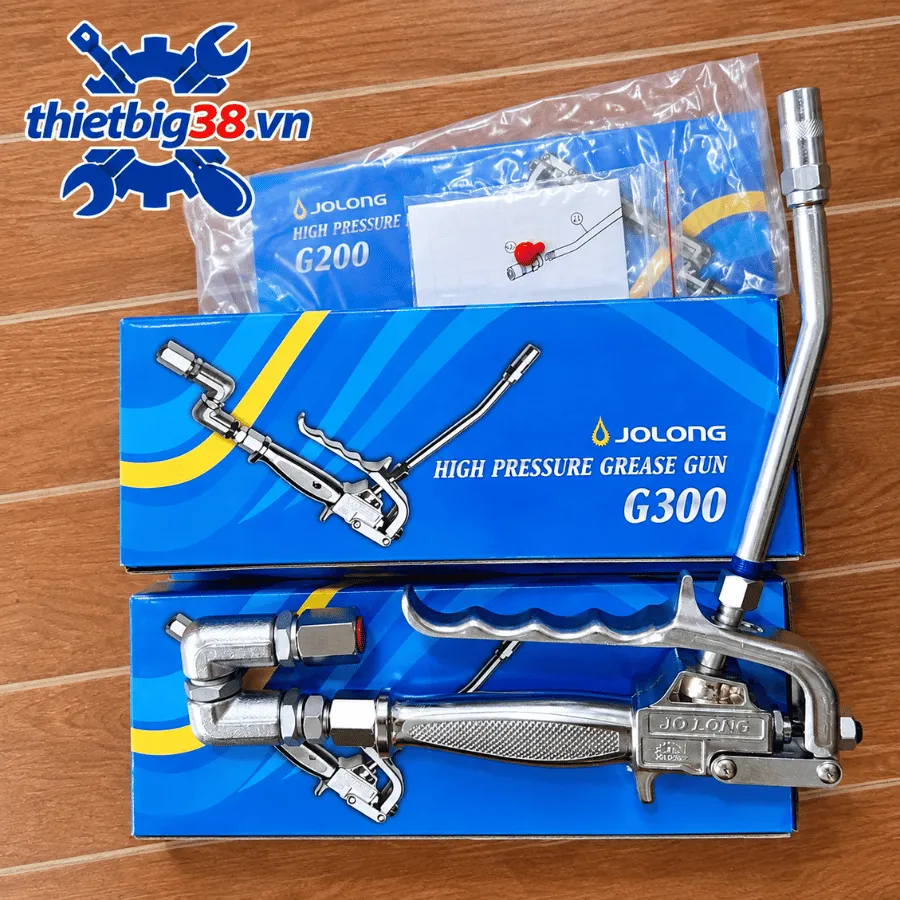 Súng bơm mỡ bò Jolong G300