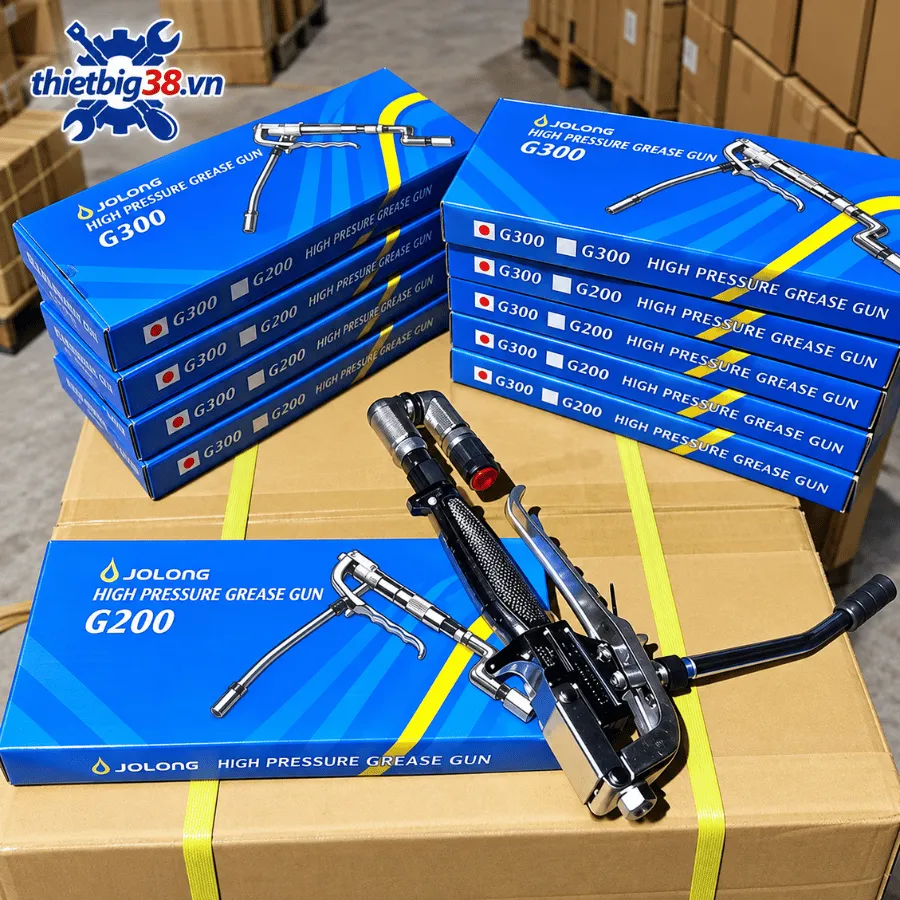 Súng bơm mỡ bò Jolong G300