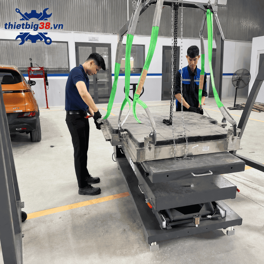 Bàn Nâng Pin Cho Xe Điện UNILINER ULJS-1509 1,5 Tấn