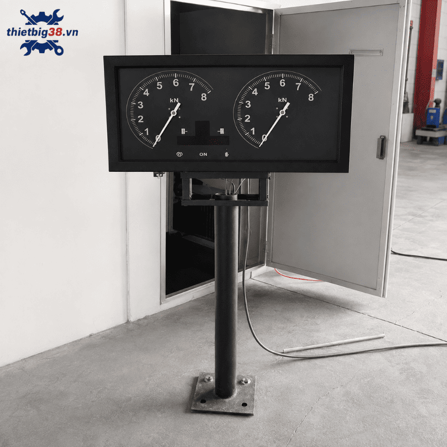 Thiết bị kiểm tra phanh trọng tải 4 tấn Hofmann Brekon 204